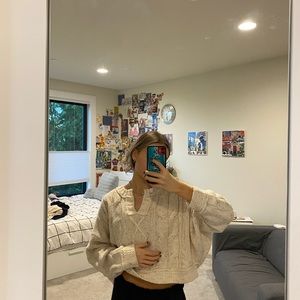 Urban outfitters cream sweater